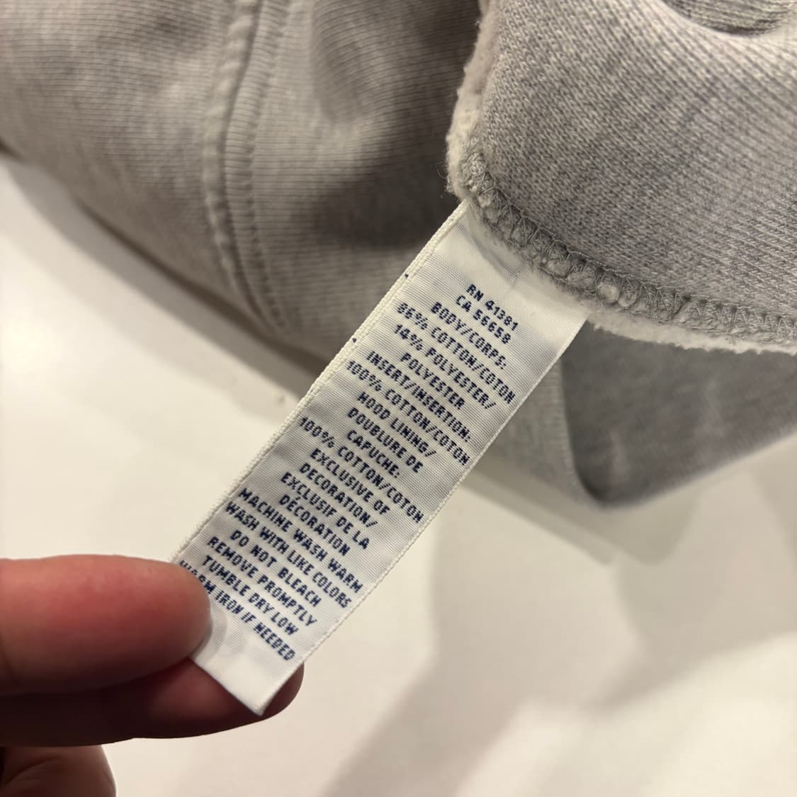 [S] 폴로 랄프로렌 스웻 후드 집업 그레이 B887 상품이미지8