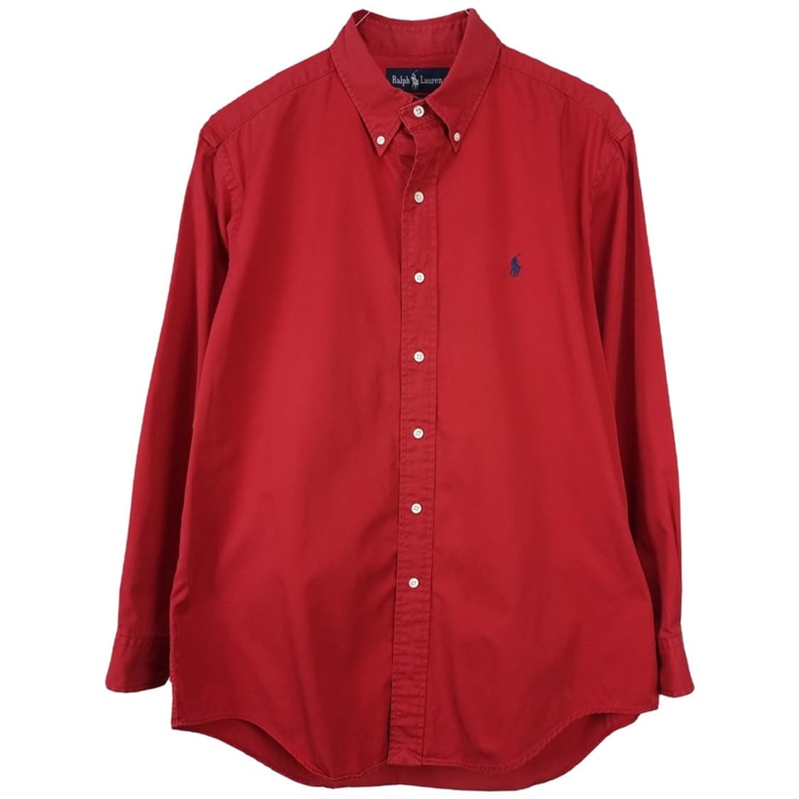 [폴로 랄프로렌] 포니 로고 자수 빈티지 루즈핏 셔츠 레드 M19776 상품이미지2