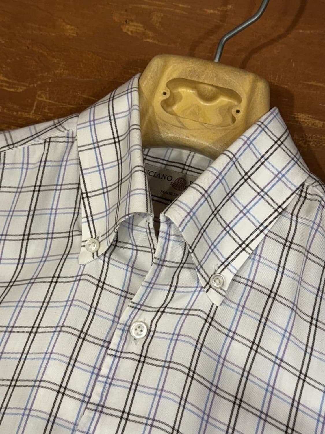 루치아노 바르베라 원피스칼라 셔츠 상품이미지9