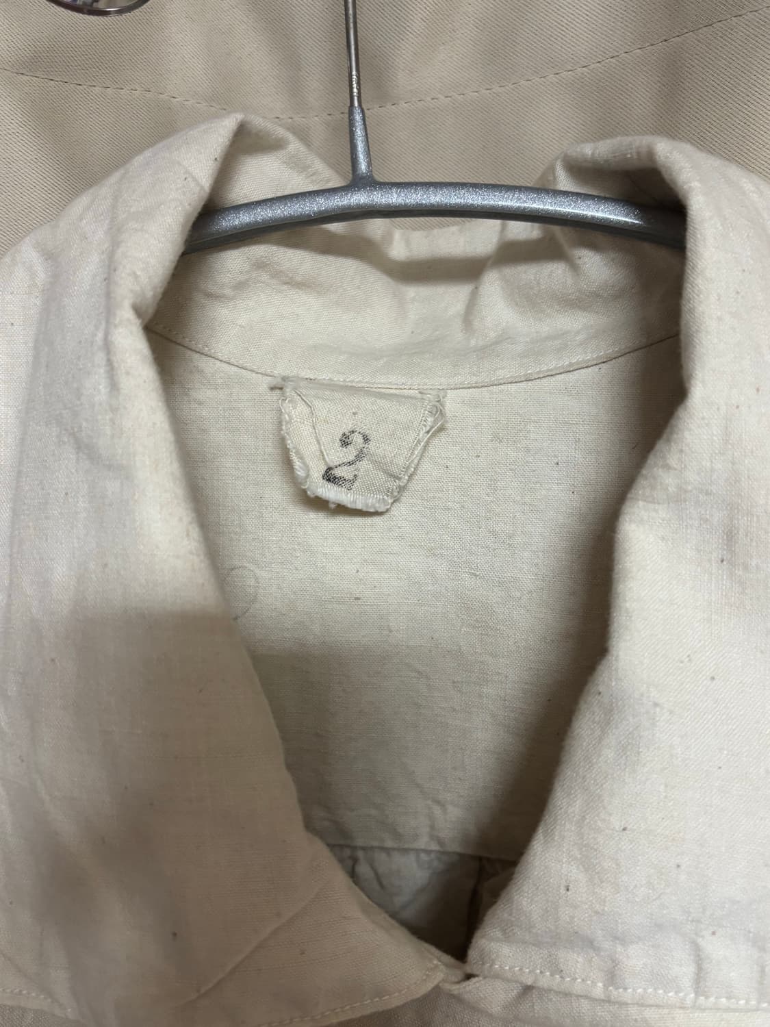 40s 프랑스군 호스피탈 코트 hospital coat 상품이미지3