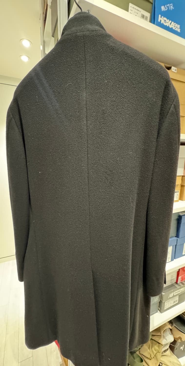 italy Turist 블랙 캐시미어 마피아 코트 상품이미지7