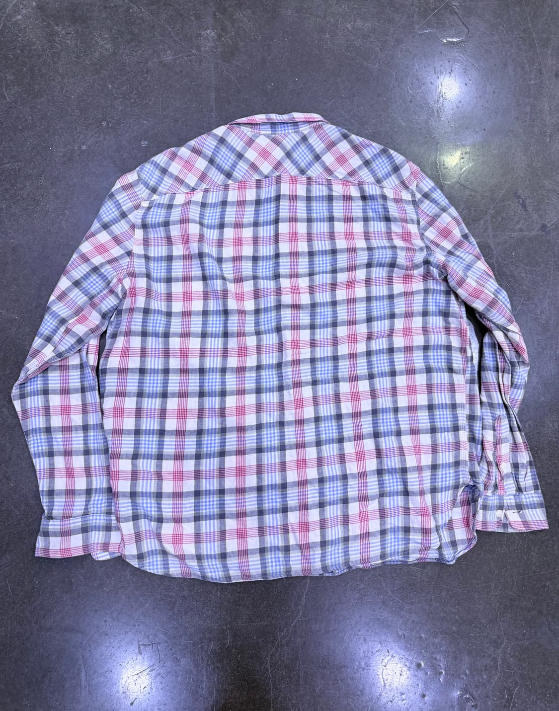 GAP 갭 캐쥬얼 체크 투포켓 남방 셔츠 XXL 상품이미지2