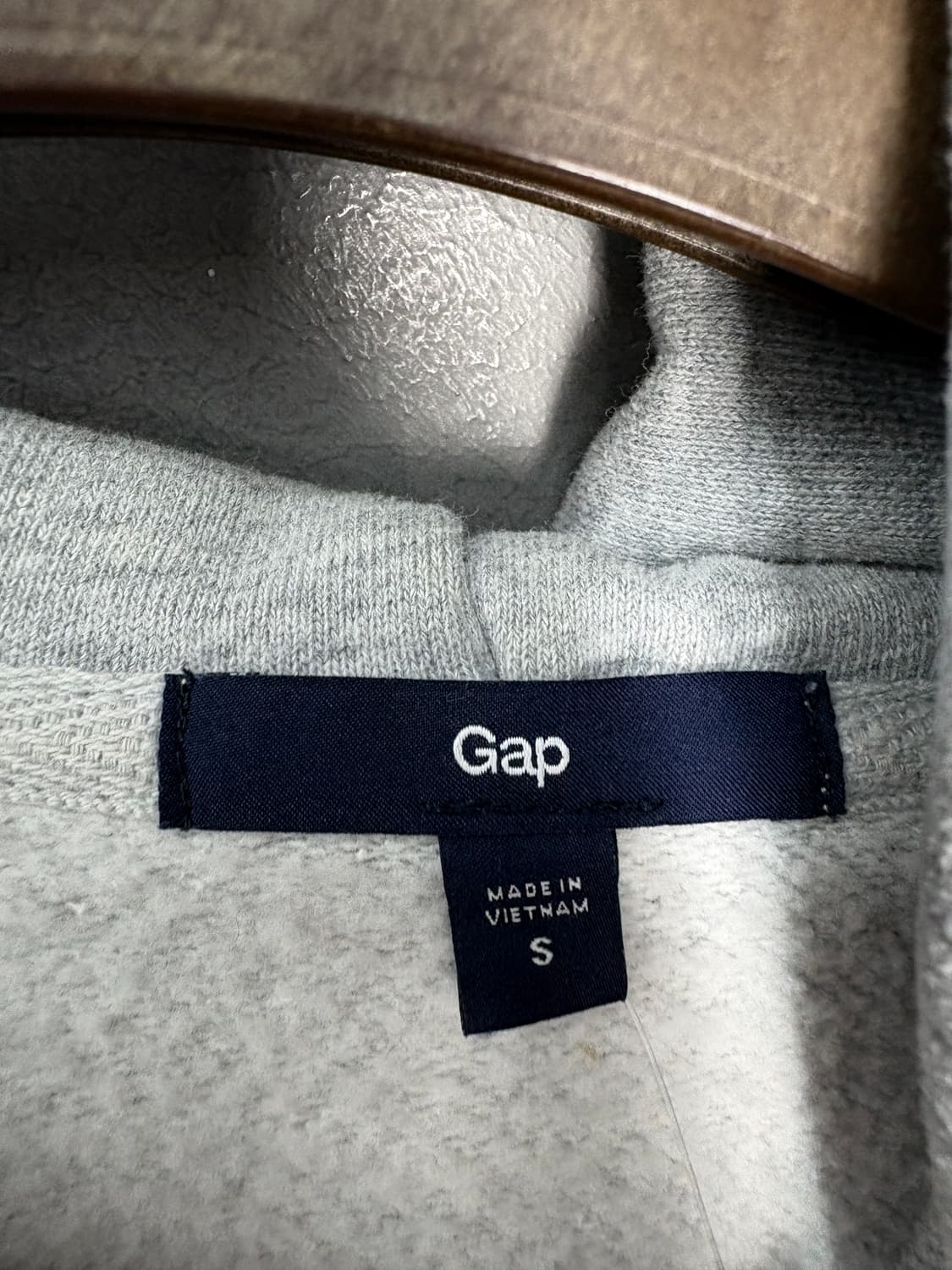 갭 로고 그레이 후드집업 A3695 상품이미지5