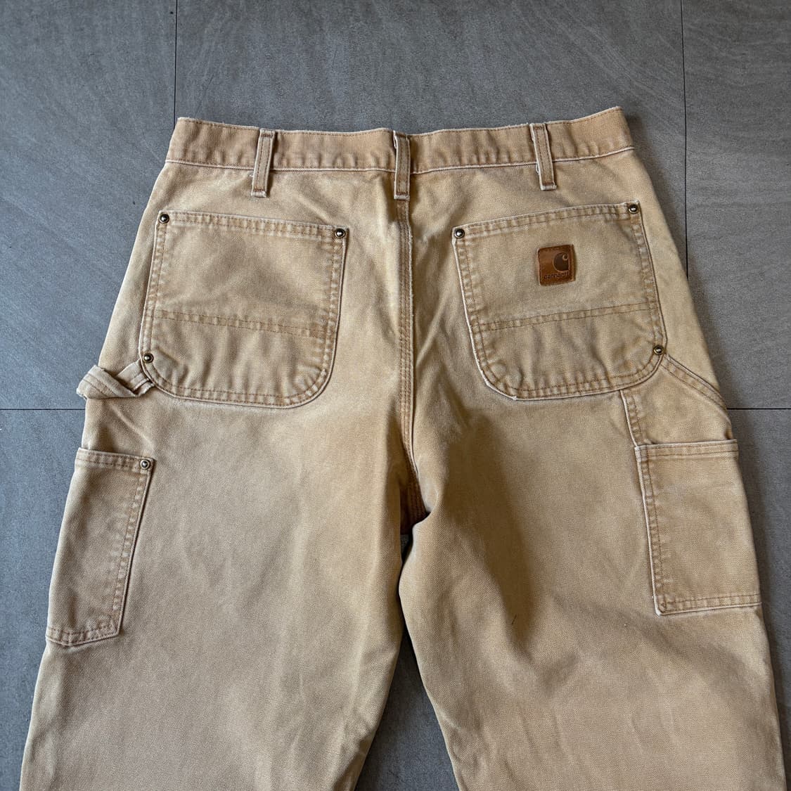 칼하트 정품 브라운 더블니 팬츠 상품이미지7