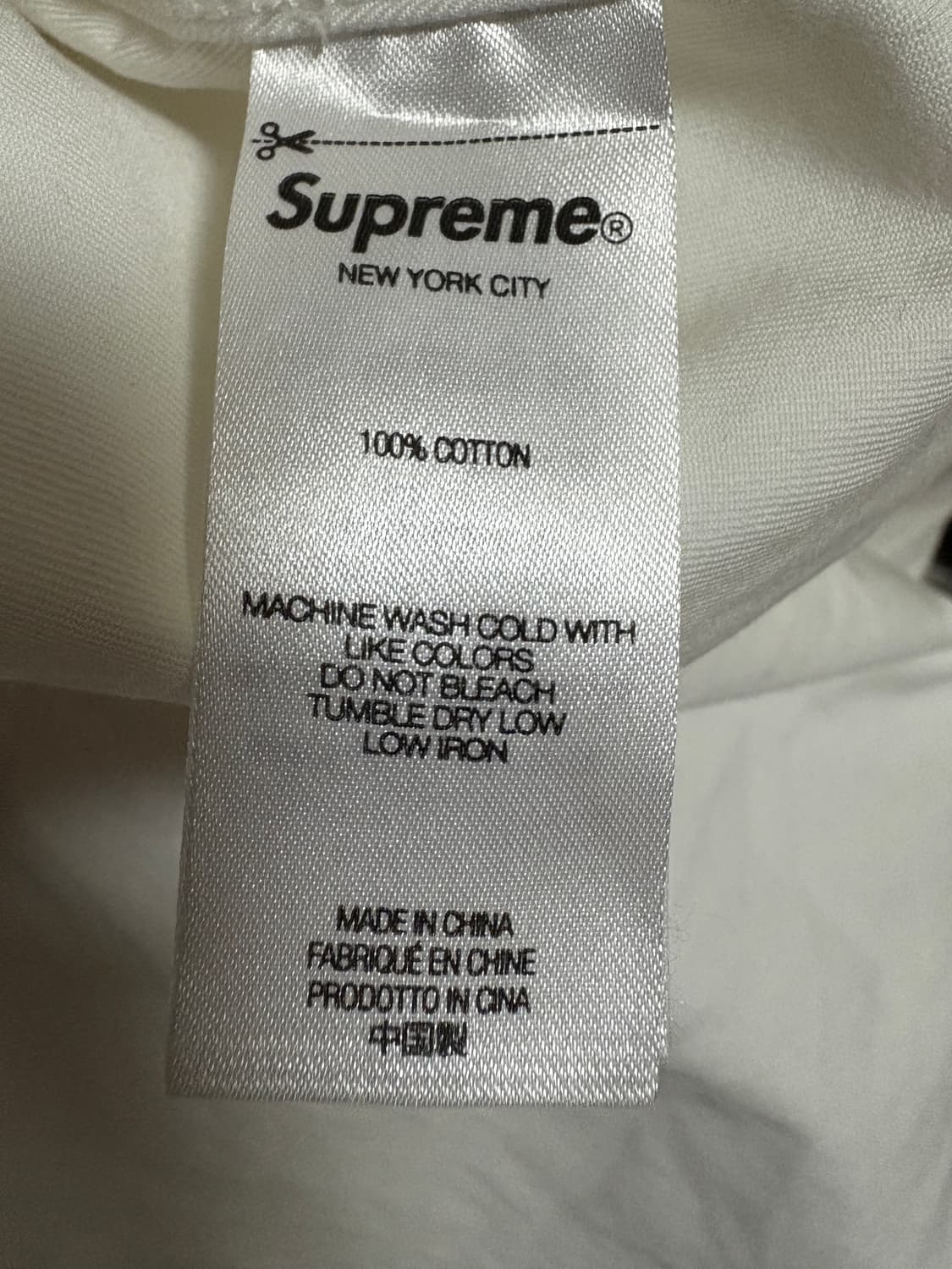 (xl)슈프림 스몰박스 셔츠 화이트 상품이미지4