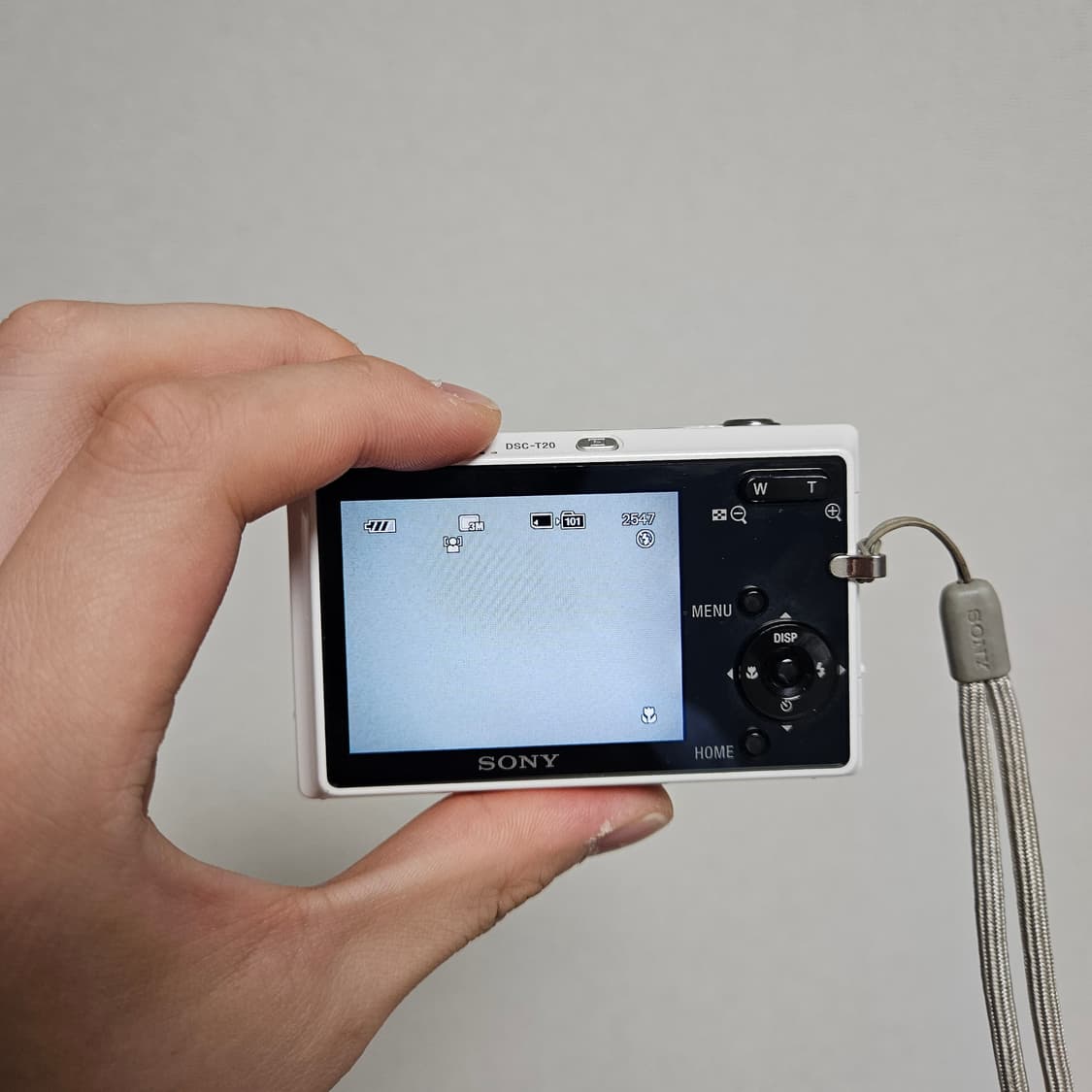 Sony Cybershot DSC-T20 화이트 디카 상품이미지5