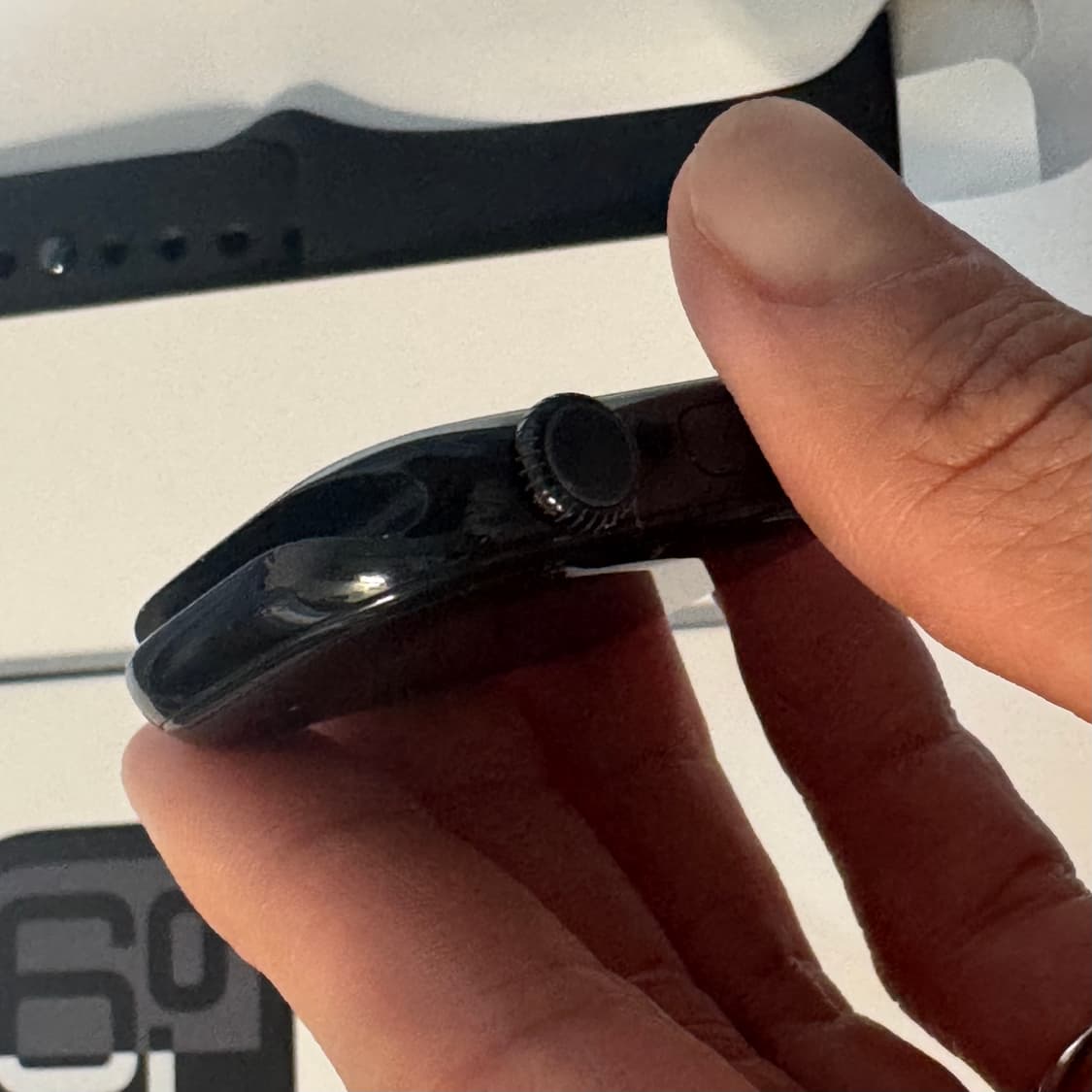 애플워치10 42mm 블랙  상품이미지4