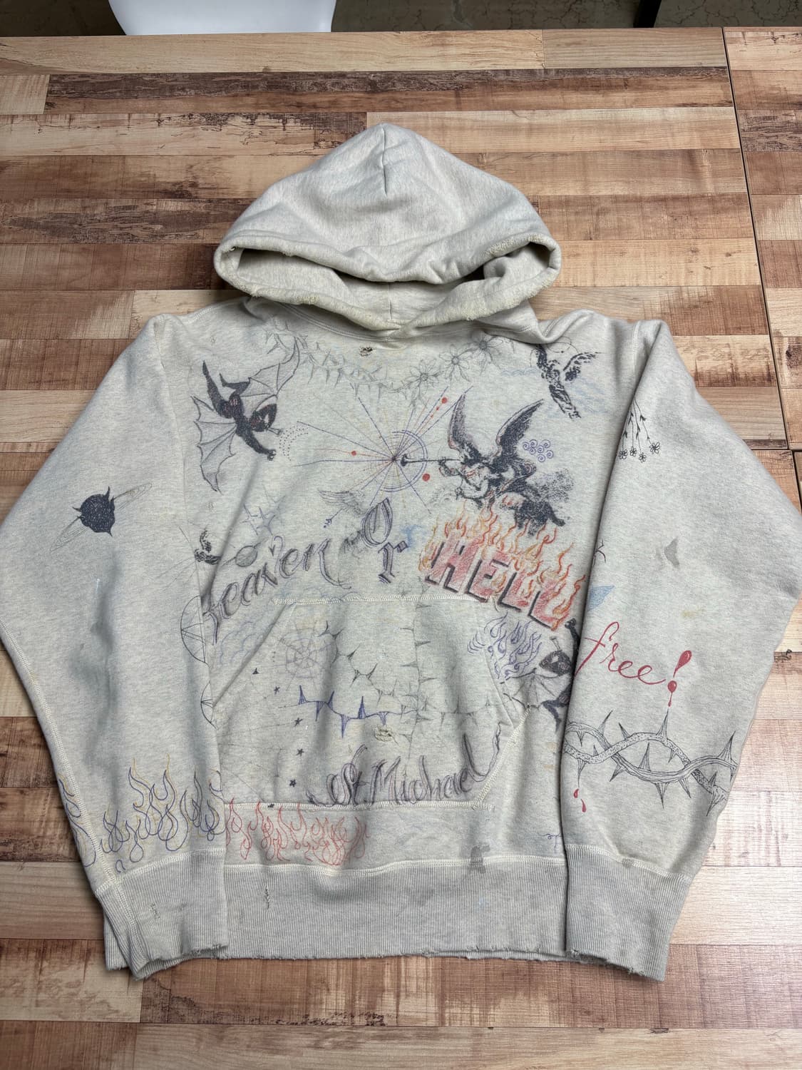 [L] 세인트미카엘 닥터우 후드 상품이미지1