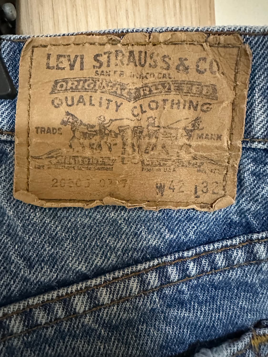 80s levis 20505-0217 상품이미지3
