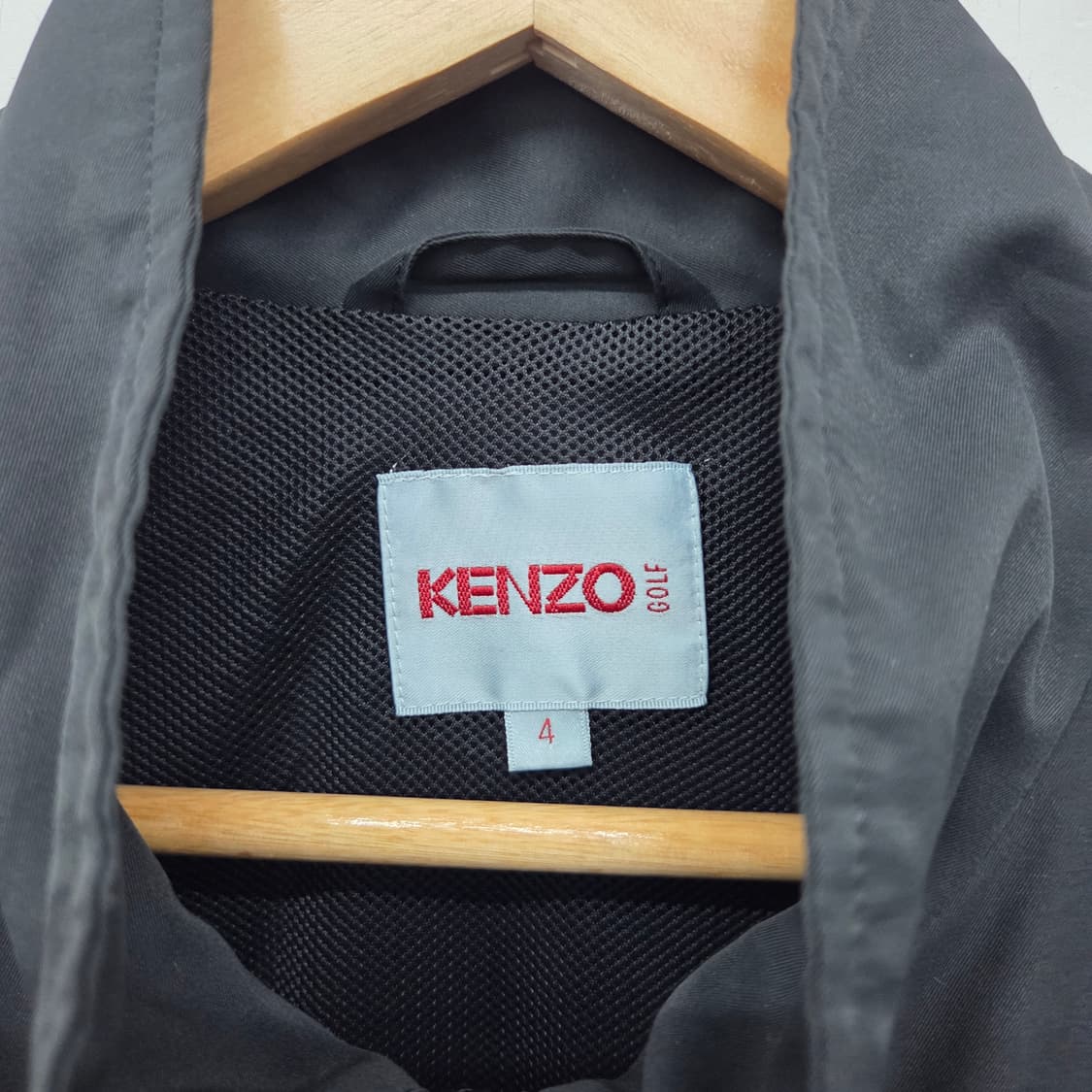 KENZO 골프 블랙 바람막이 자켓 남L 상품이미지4