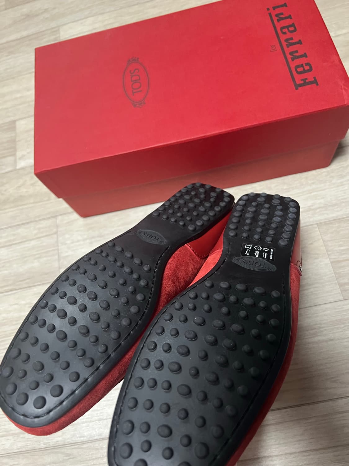 토즈 포 페라리 고미노 시티 로퍼 UK 7.5 상품이미지5