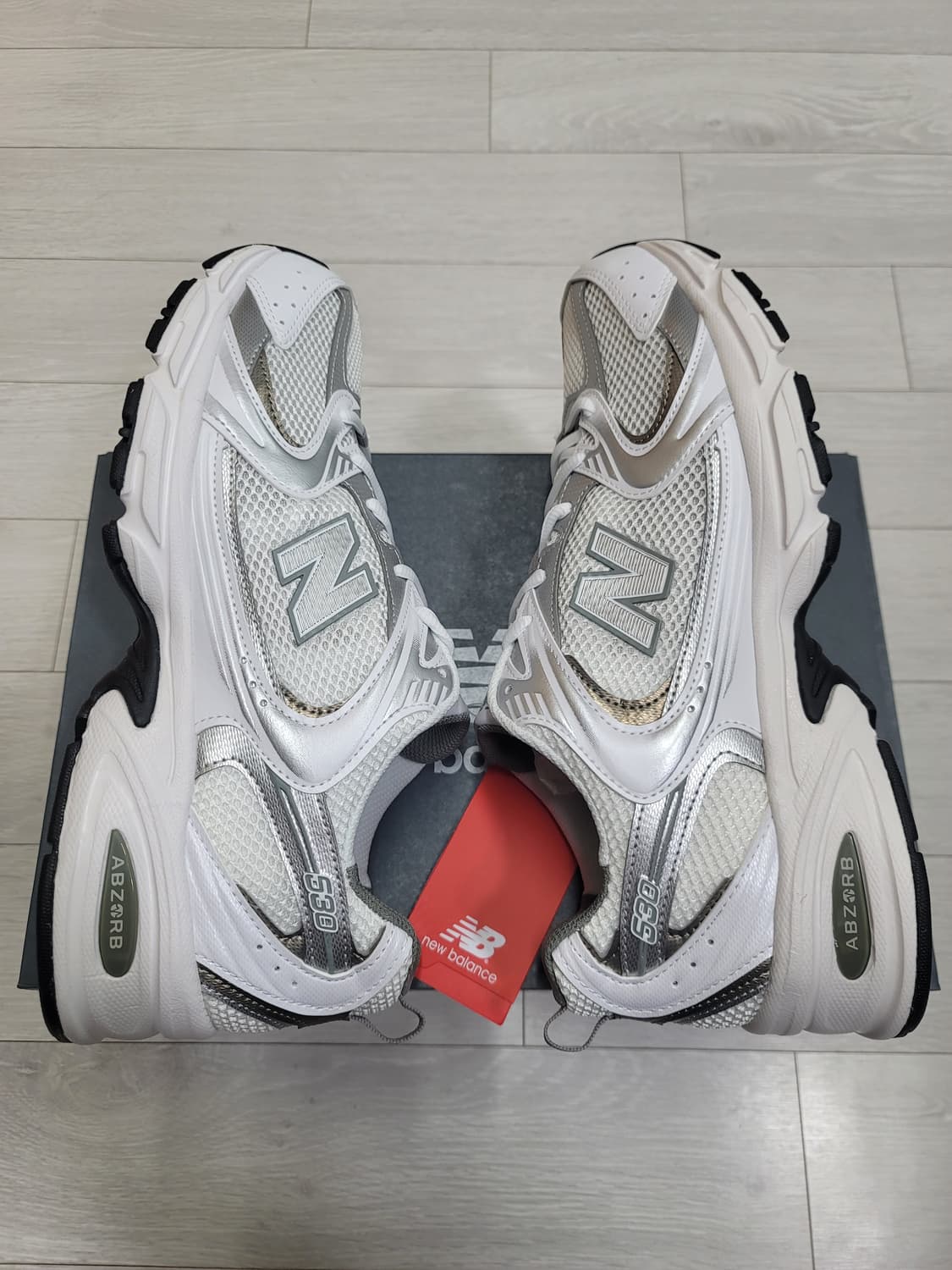 (285)뉴발란스 530 화이트 실버[대전 직거래도 가능] 상품이미지1