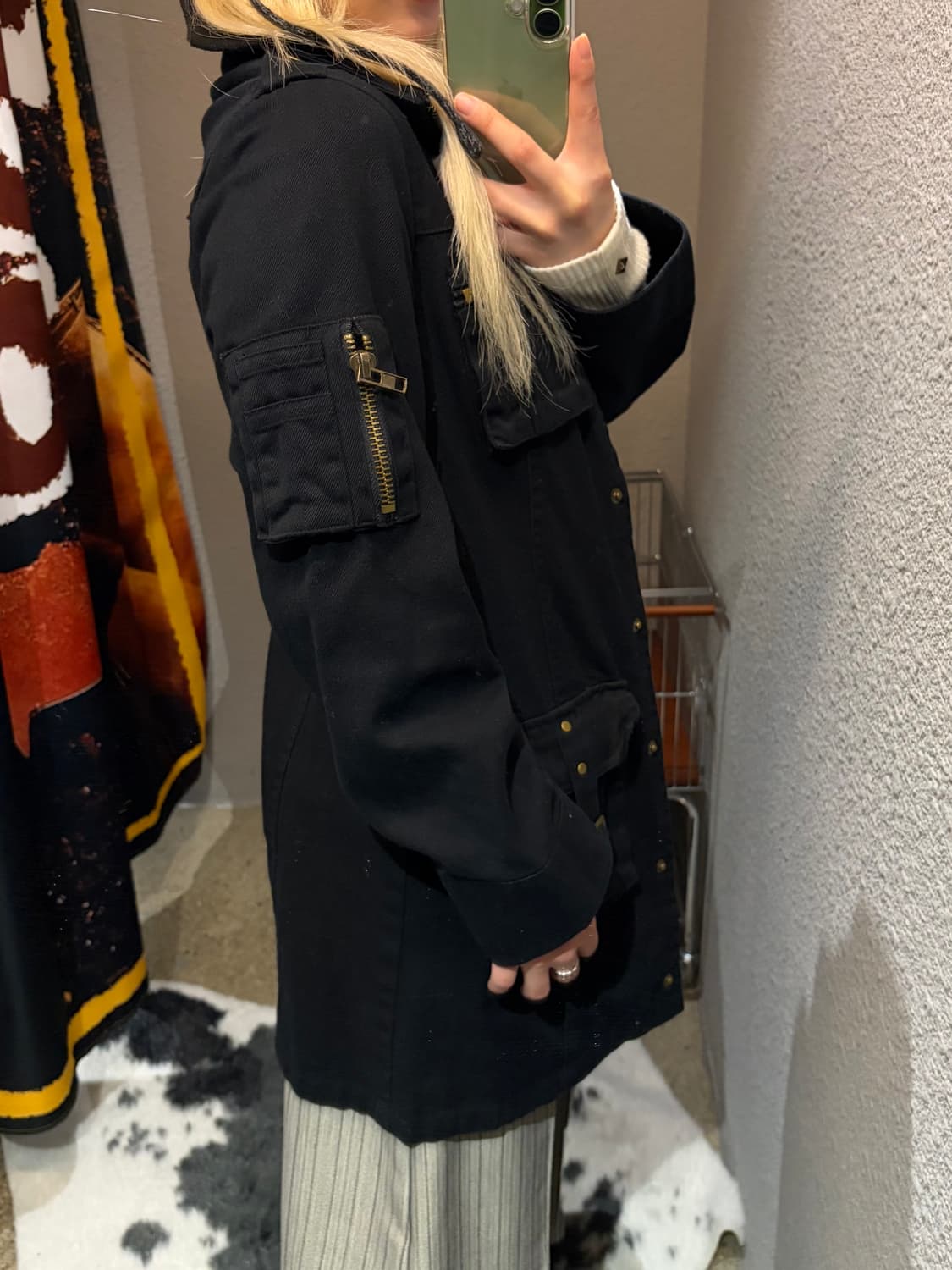 빈티지 디테일 투웨이 자켓 상품이미지3