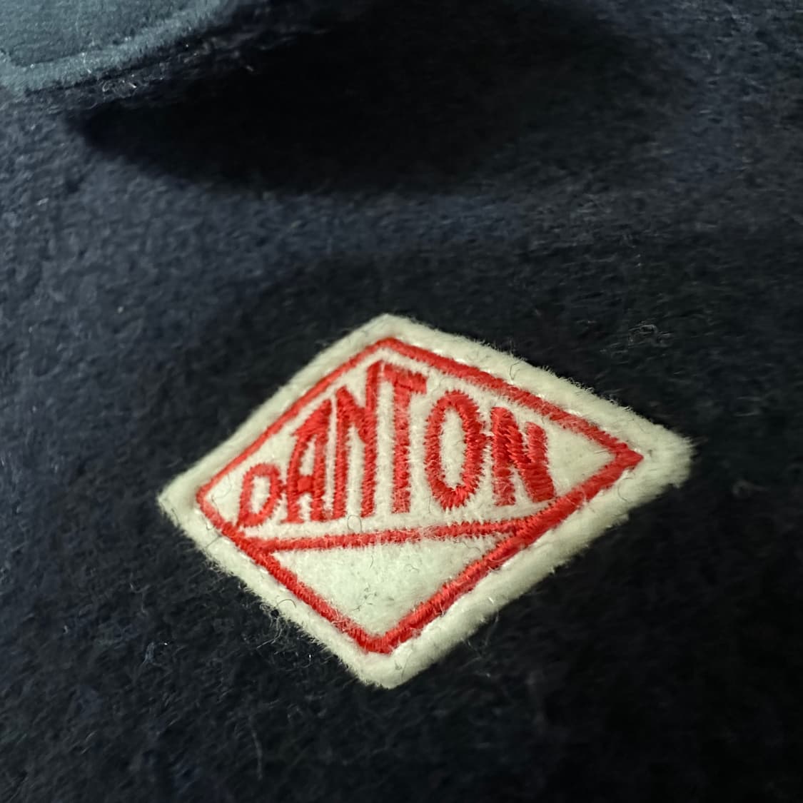DANTON japan made wool coat jacket navy 상품이미지3