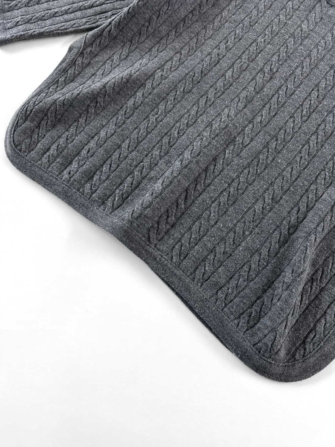 45rpm 울 케이블 니트 크루넥 스웨터 상품이미지8