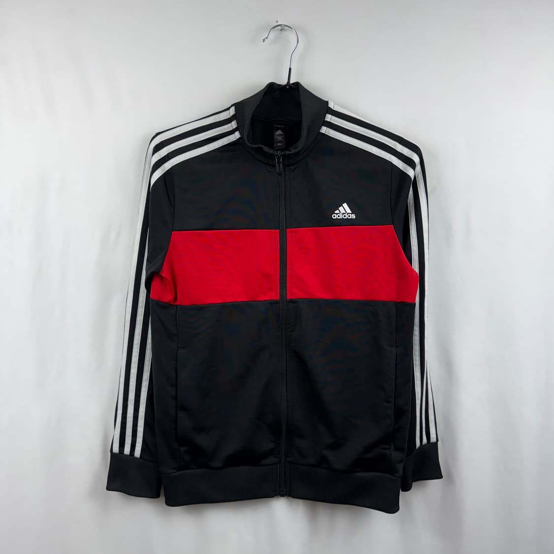 (150) 아디다스 키즈/우먼스 티베리오 트랙탑 져지 블랙 상품이미지2