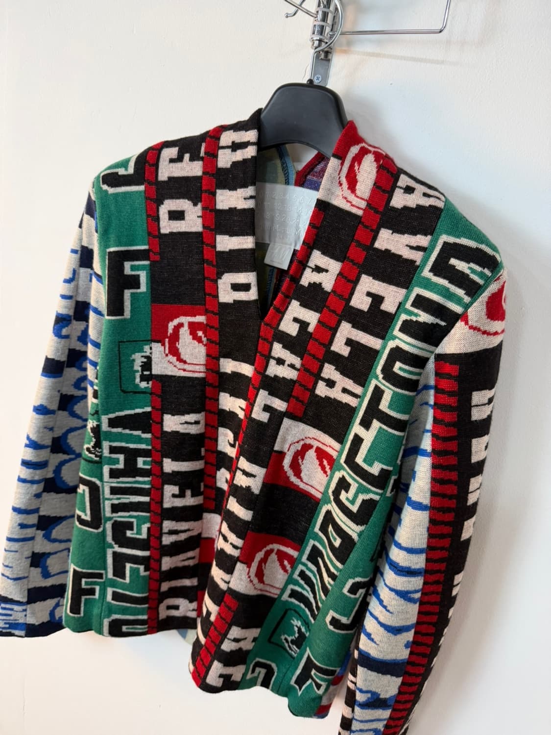 메종 마르지엘라 x H&M 멀티 스카프 니트  상품이미지4