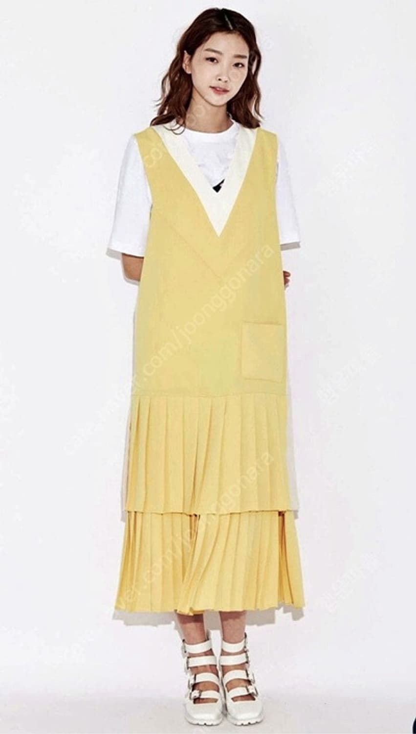 새) 럭키슈에뜨 플리츠 원피스 상품이미지2