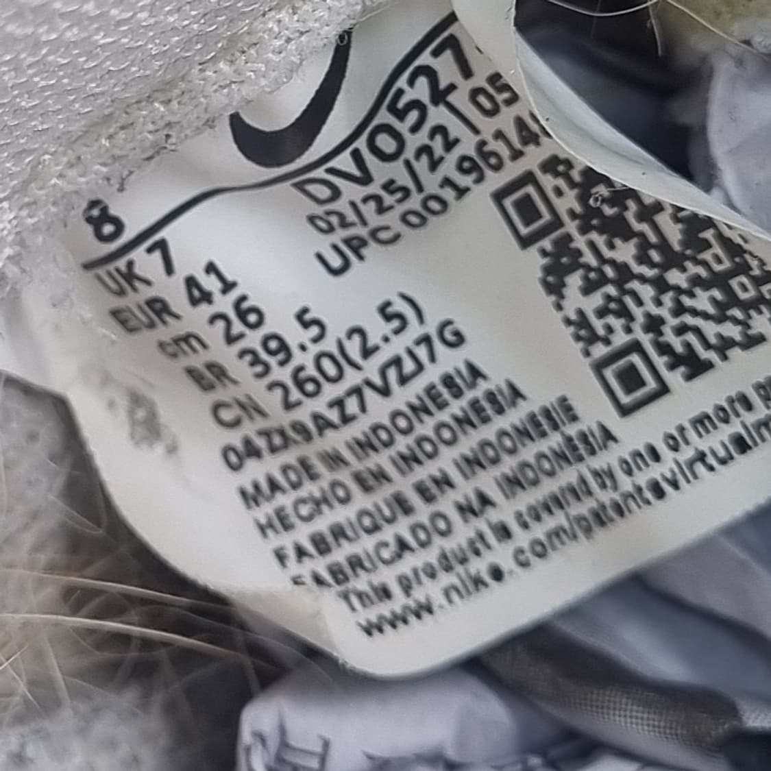 나이키 와플데뷰 스우시 운동화260 상품이미지5