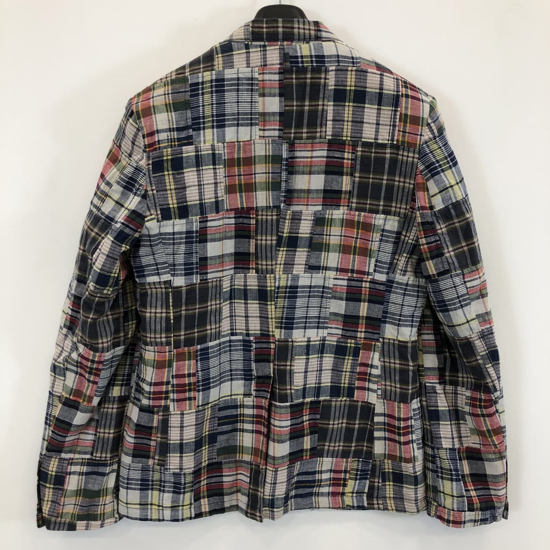 폴로 랄프로렌 패치워크 자켓 95 사이즈 마드라스 상품이미지4