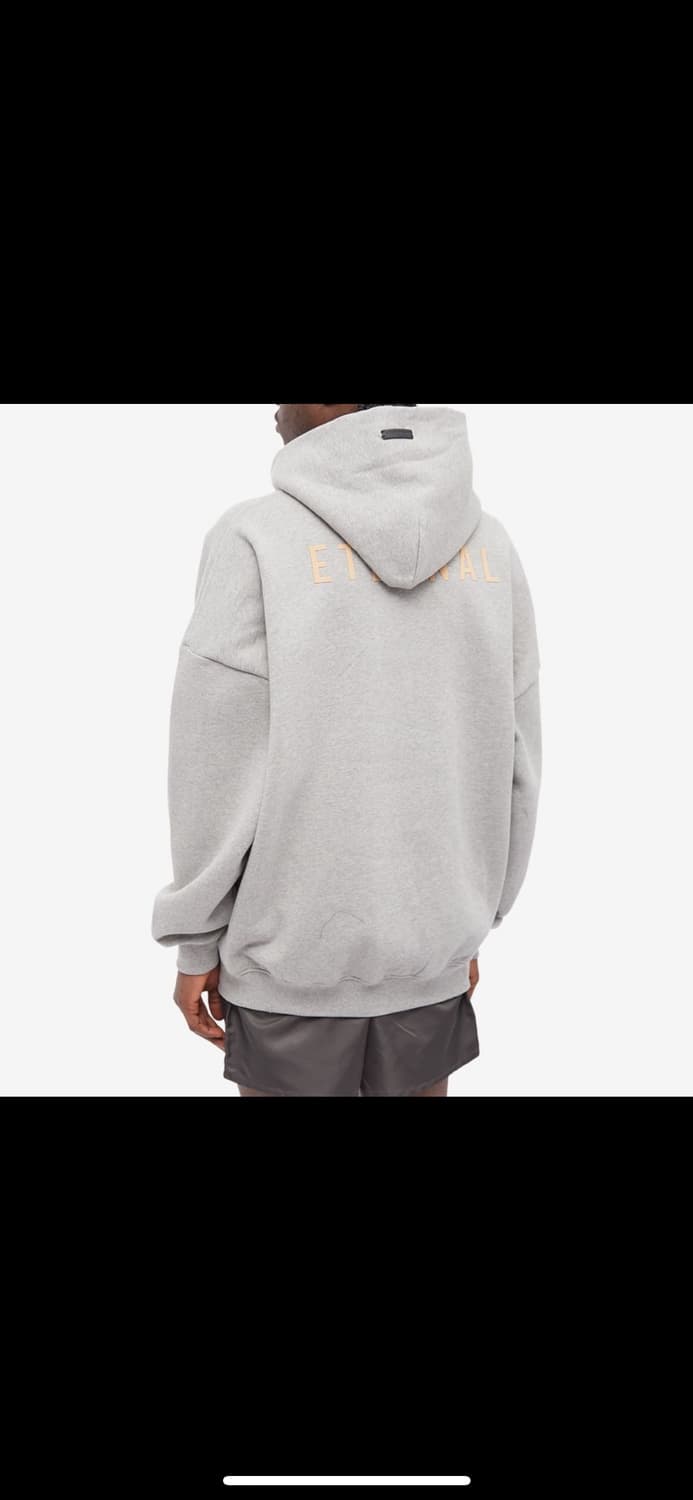 피어오브갓 FOG 이터널 플리스 후드 웜 헤더 그레이 2XL 상품이미지4