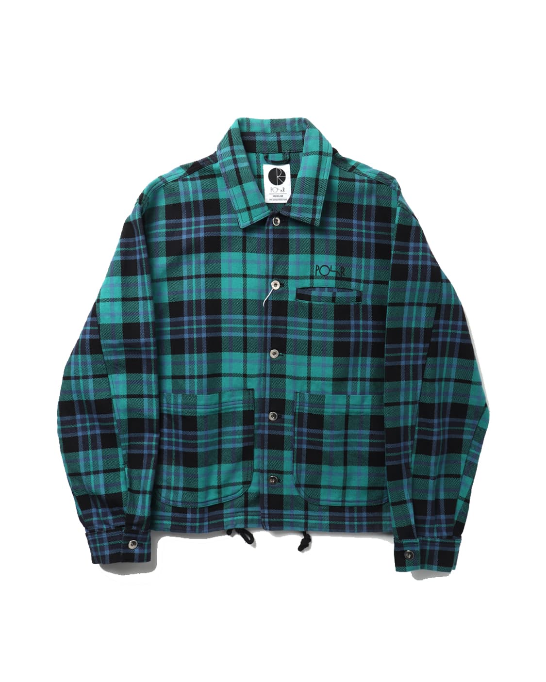폴라스케이트 Polar Skate Co. Plaid Work Jacket 상품이미지1