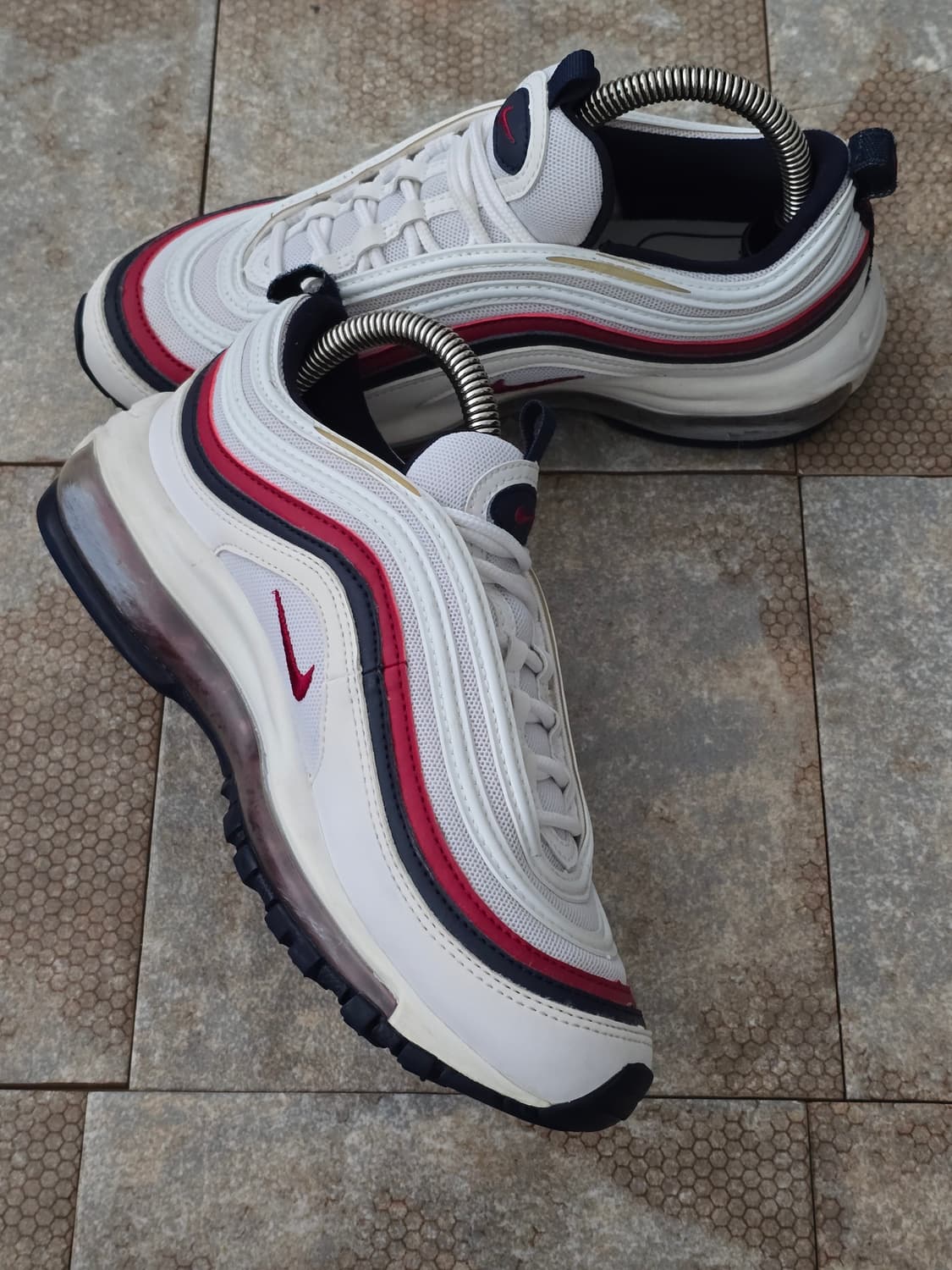 (230)나이키 에어맥스 97 레드 크러쉬 상품이미지4