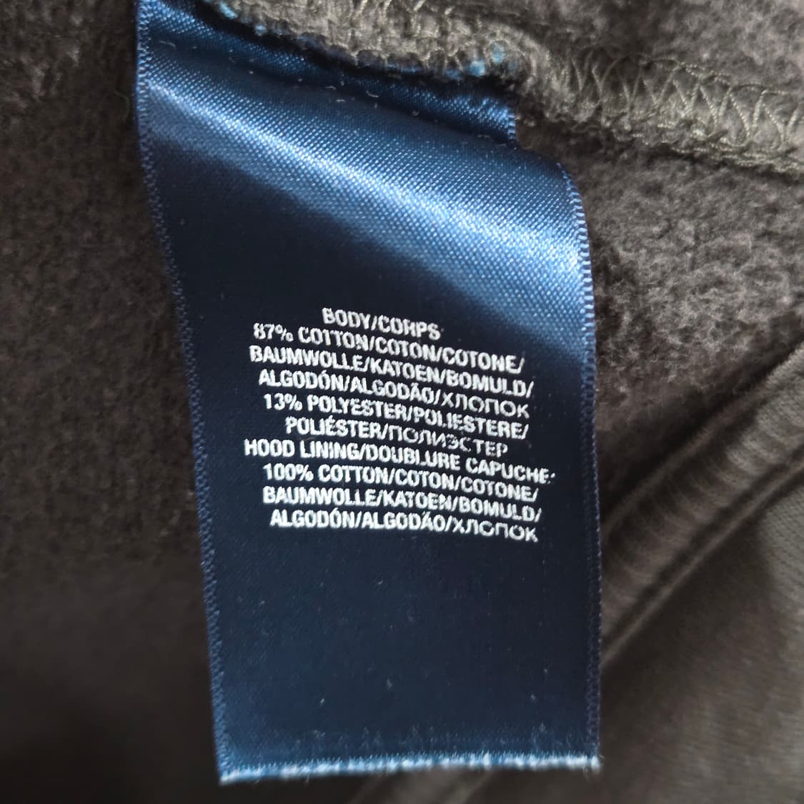 폴로랄프로렌 키즈 기모 후드집업 M/10/12 상품이미지4