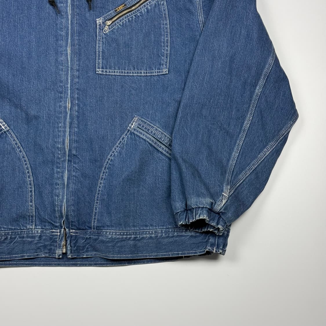 (110) 리 재팬 91B 데님 후드 자켓 상품이미지6