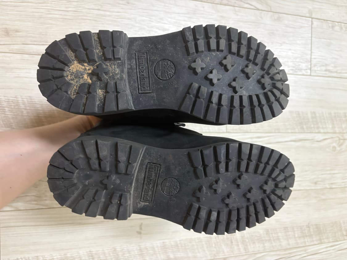 팀버랜드 프리미엄 6인치 워커 부츠 블랙 240 상품이미지6