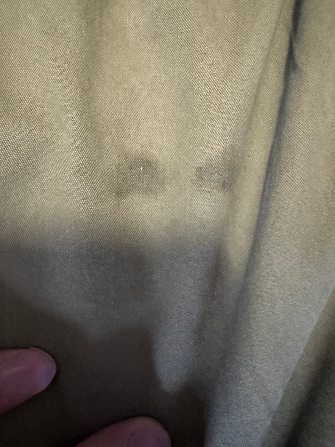 공용!! 카이아크만 소가죽 암패치 후드 야상 점퍼 XL 상품이미지6