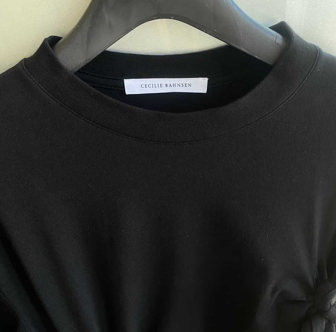 Cecilie Bahnsen 세실리에 반센 옥토버 탑 블랙 상품이미지7