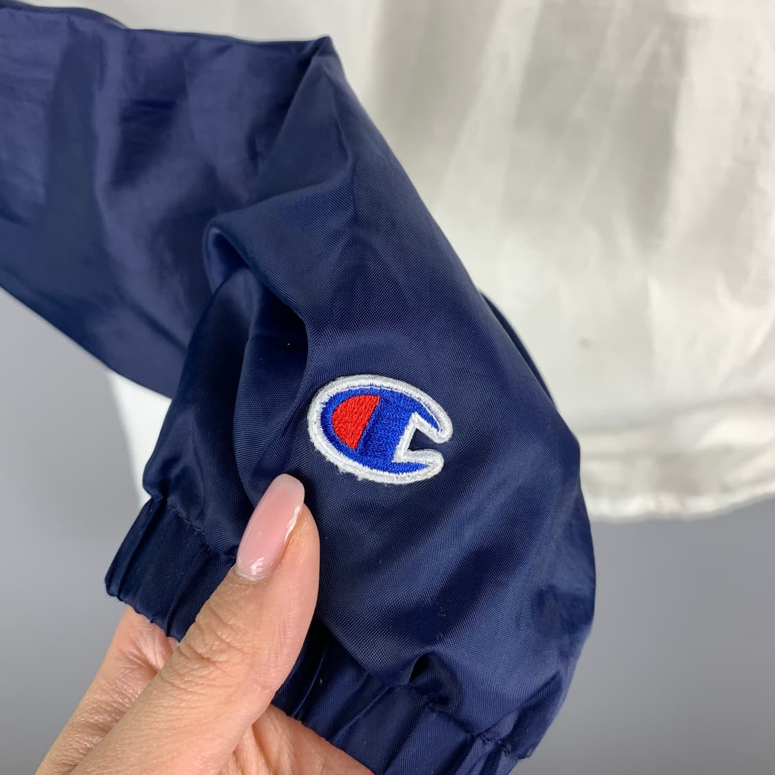 챔피온 올드스쿨 나그랑 배색 코치자켓 상품이미지5