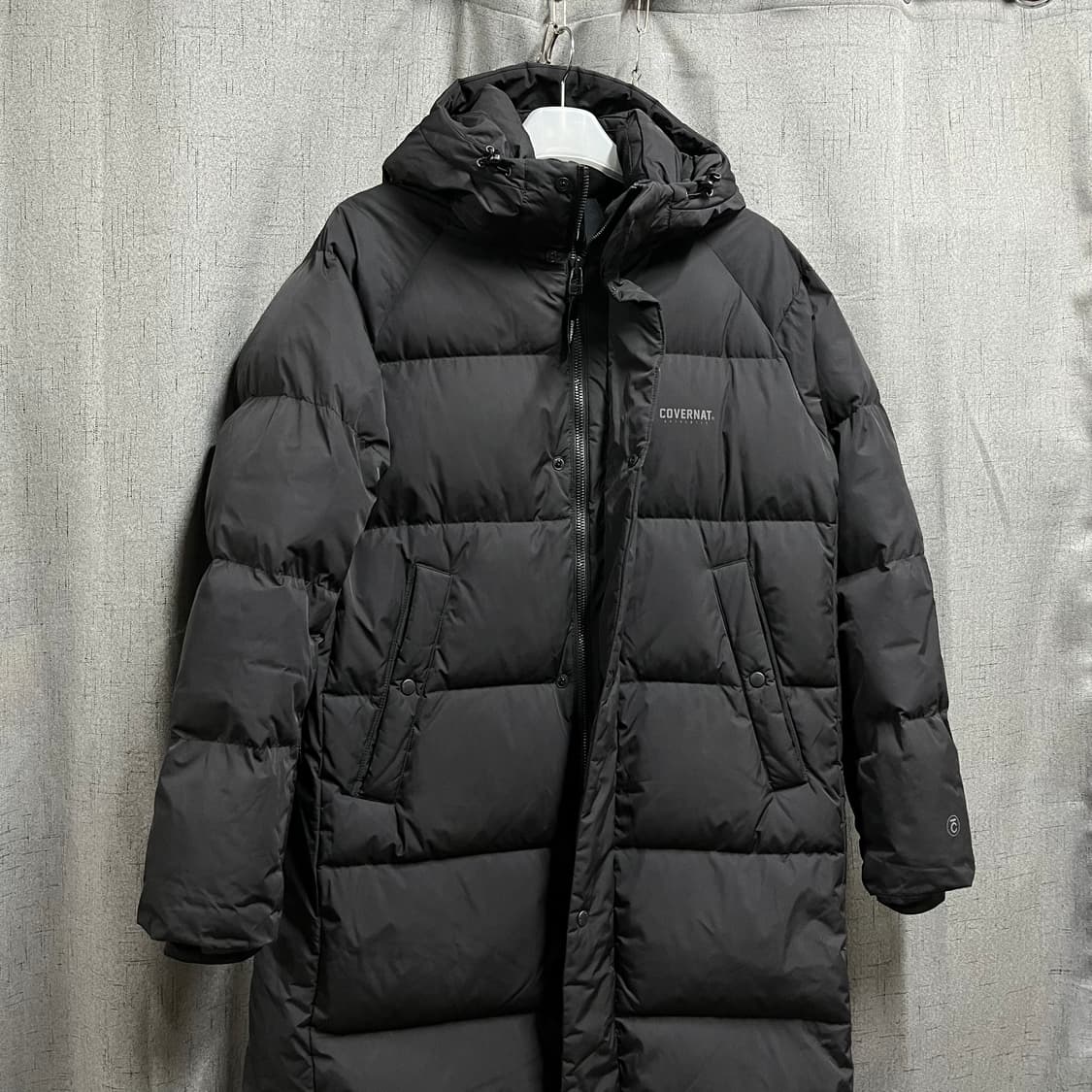 [L] 커버낫 어센틱 로고 롱패딩 점퍼 상품이미지2