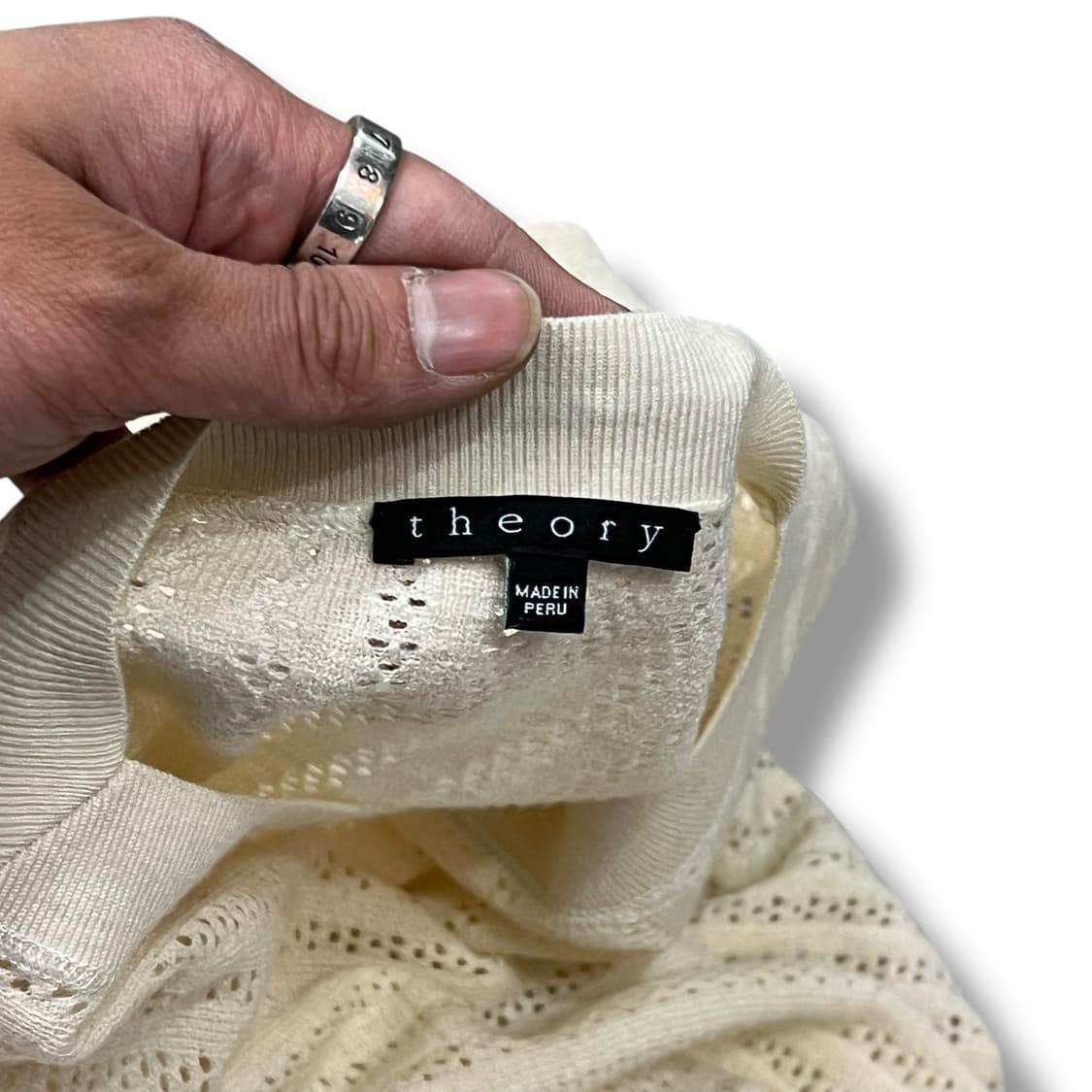  띠어리 펀칭 울 니트 y14199 상품이미지6