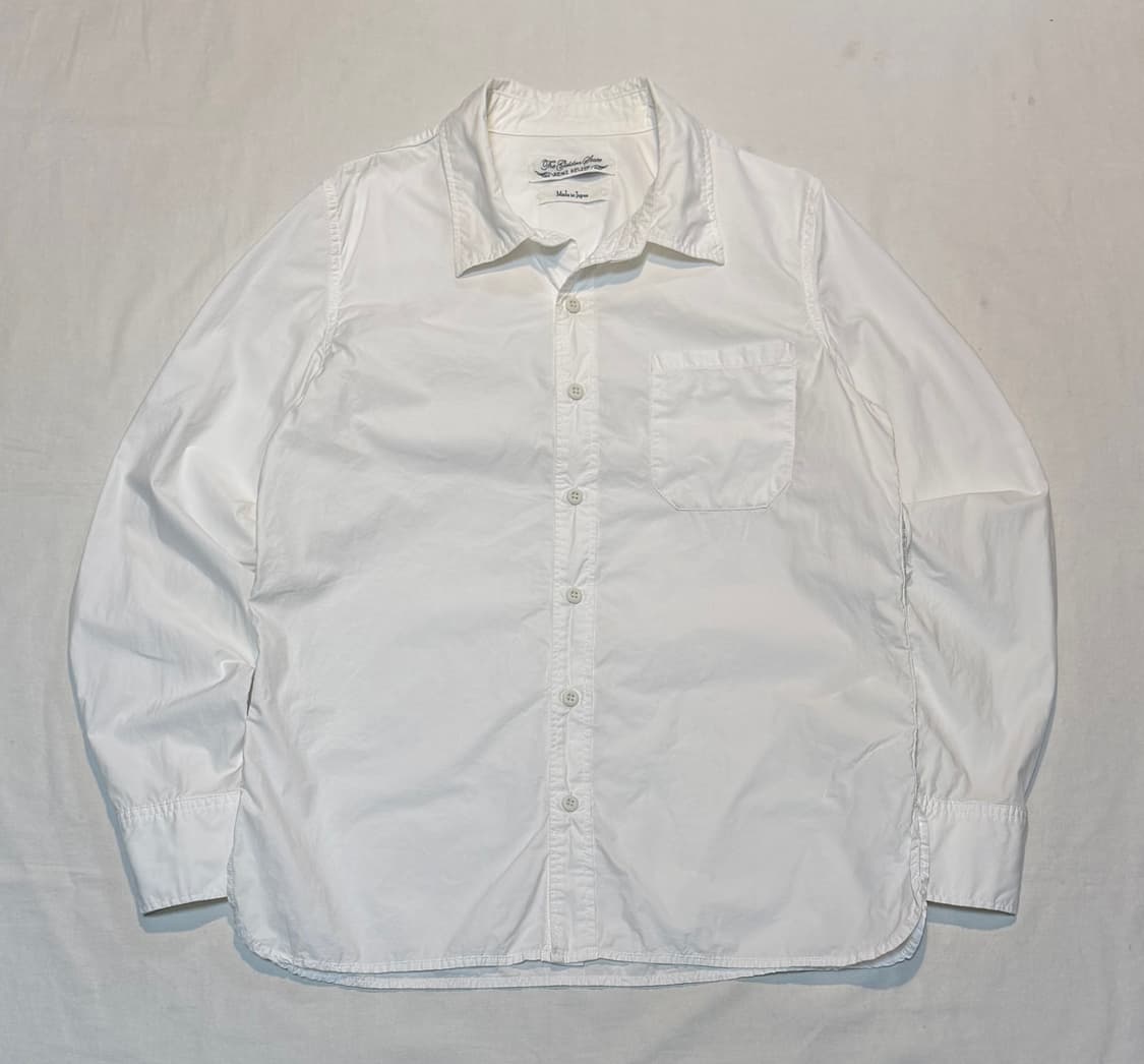 레미릴리프 원포켓 셔츠 화이트 상품이미지1