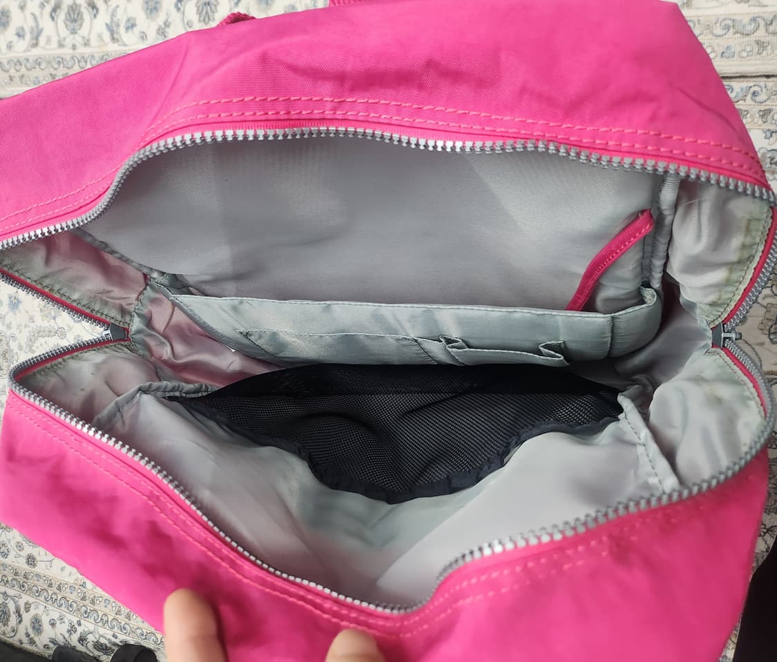 키플링 핑크 백팩 + 털 몽키 인형 상품이미지4