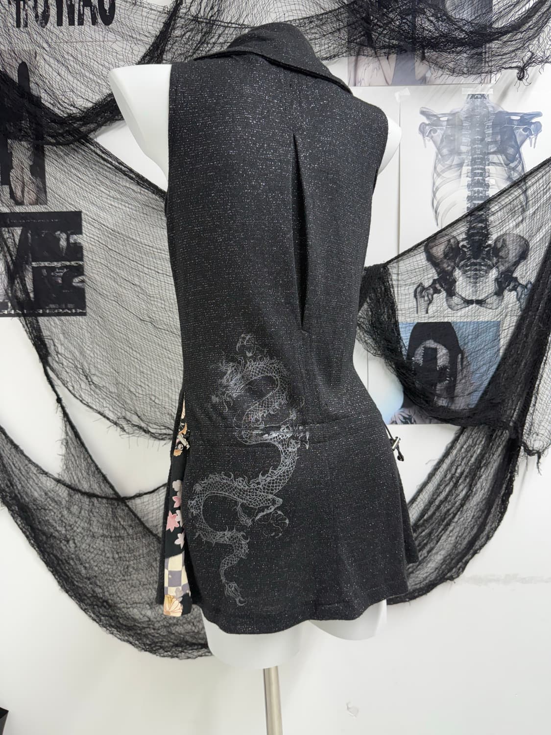 Oriental mood dragon detailed onepiece 상품이미지4