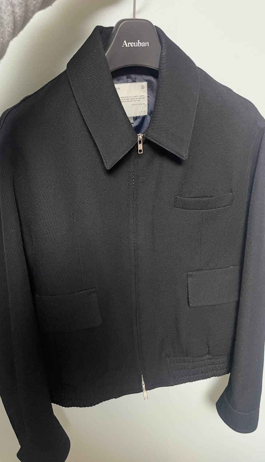 [M] 벨리에 다이에그널 블루종 자켓 상품이미지2