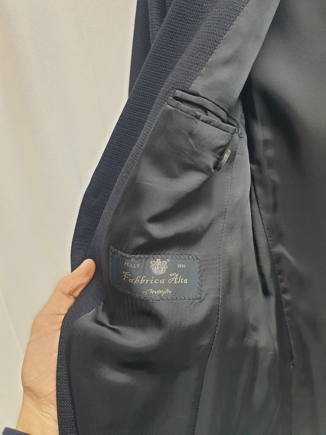 알레그리 네이비 남성 블레이저 자켓 46 상품이미지4