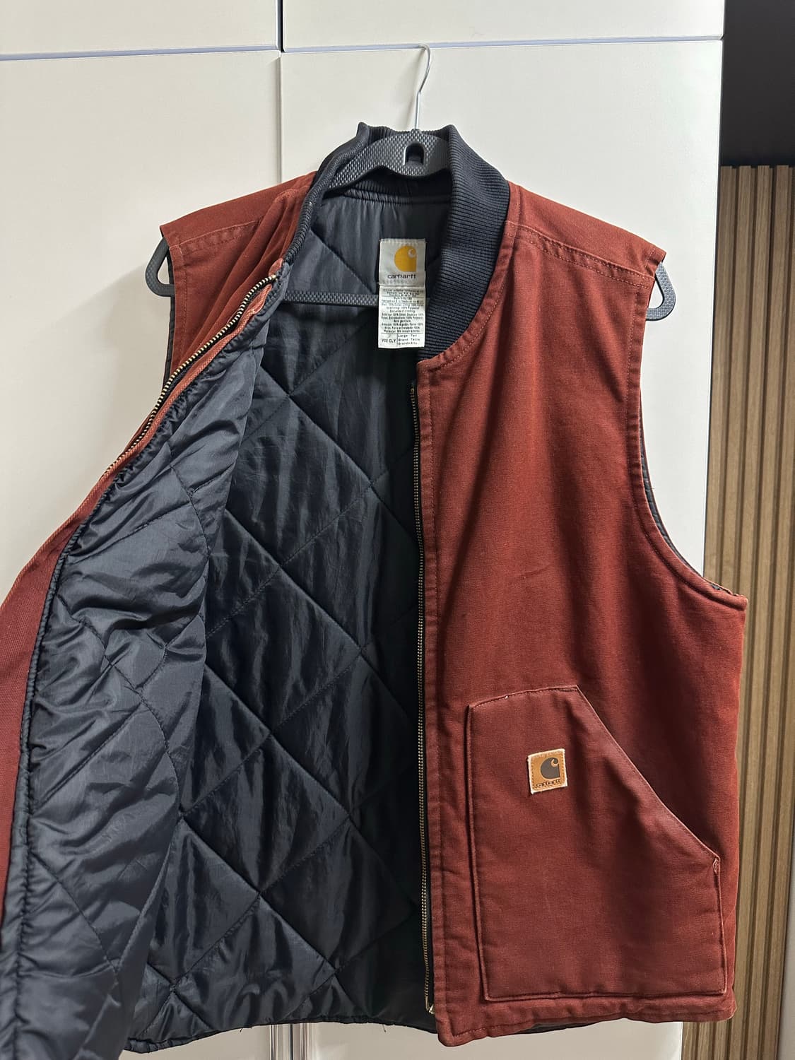 칼하트 덕 베스트 버건디 V02-CLY “RARE” 상품이미지5