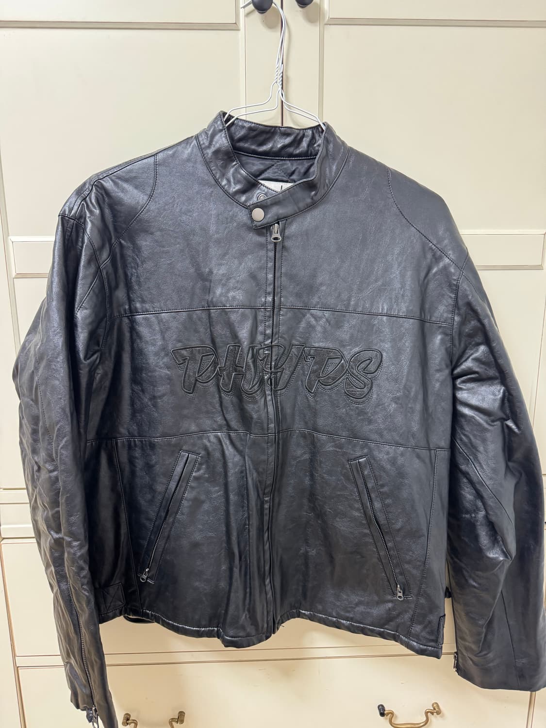 피지컬 에듀 모터사이클 가죽자켓 상품이미지2