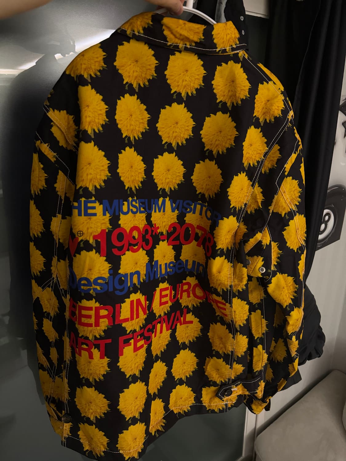 [L] 더뮤지엄비지터 Flower Work Jacket 해바라기 자켓 상품이미지2