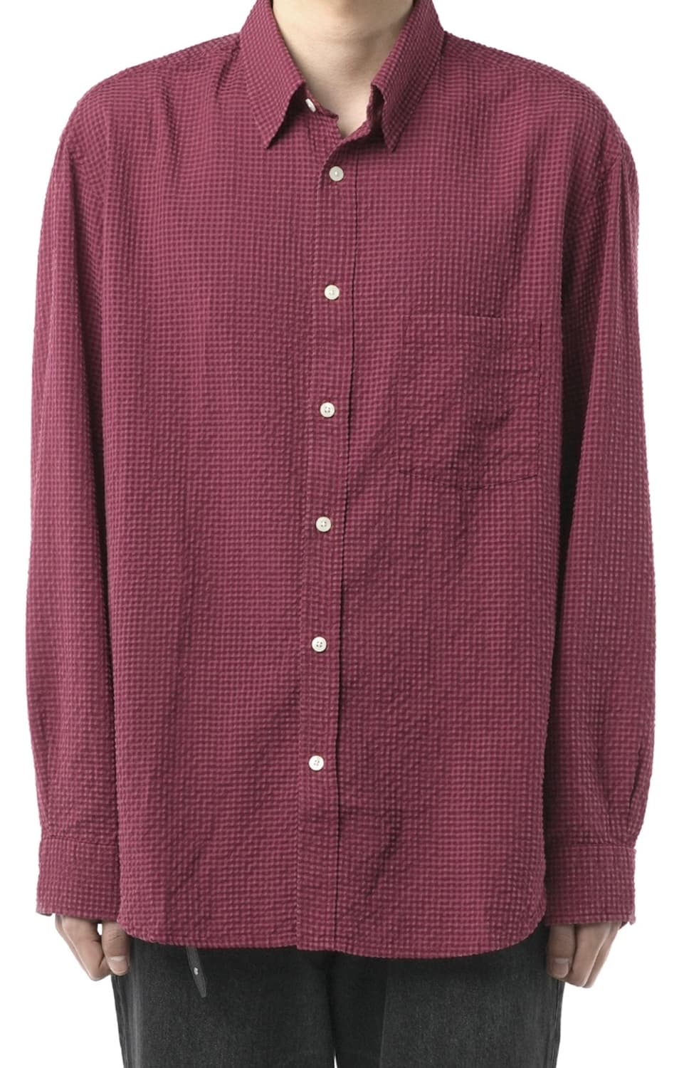 S) 이얼즈어고 포이카 셔츠 상품이미지1