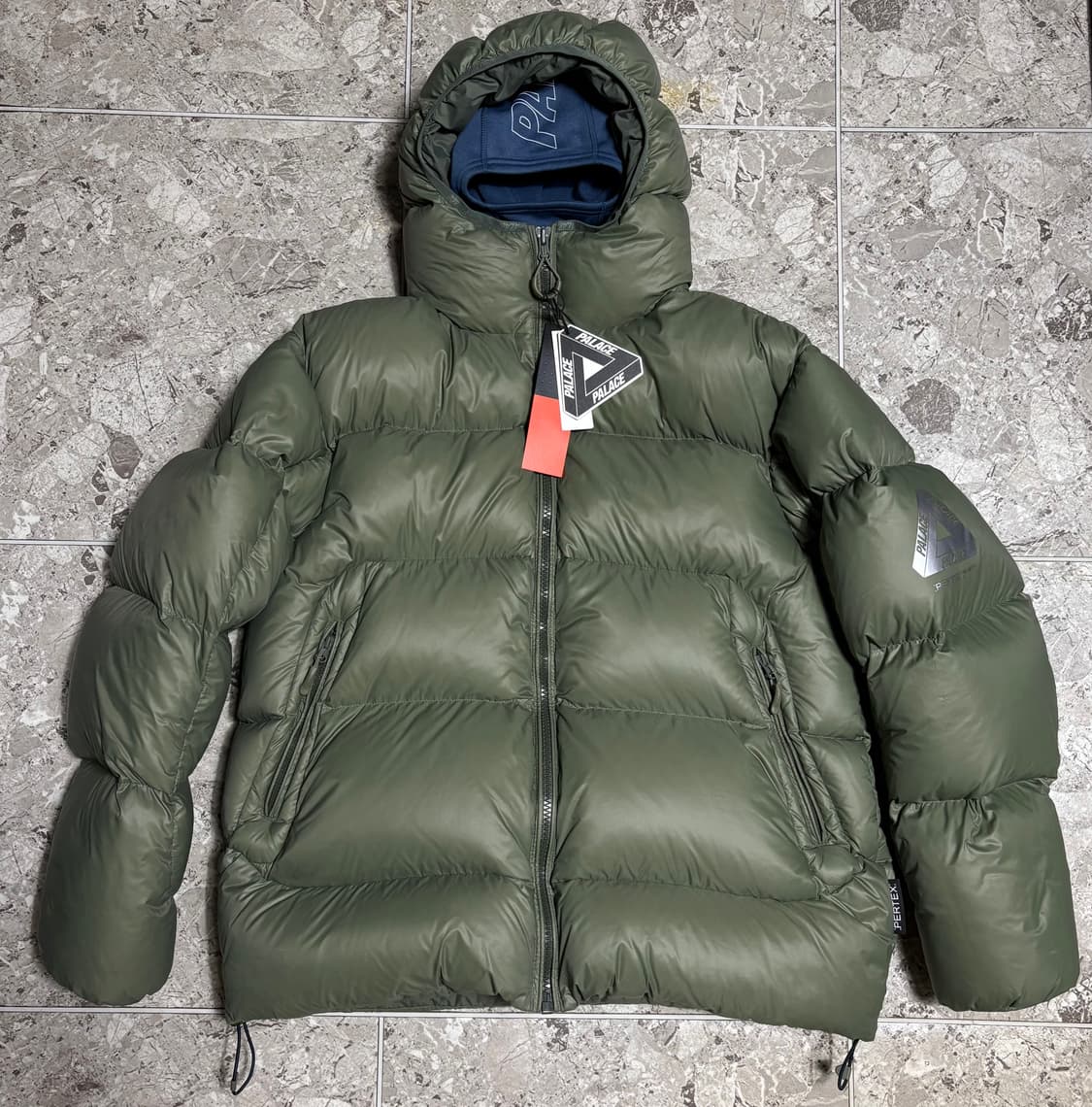 팔라스 퍼텍스 오파크 바라클라바 푸파 그린 패딩 L 상품이미지2