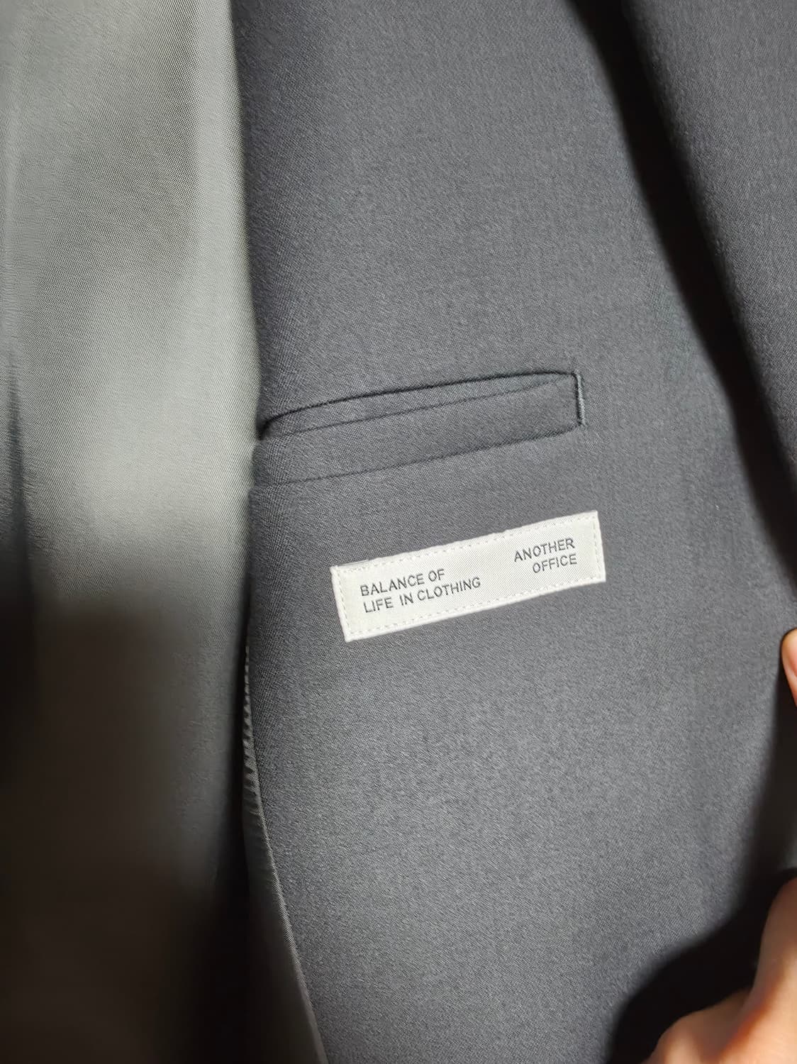 25FW 산티아고 스포츠 자켓 1사이즈 차콜 상품이미지2