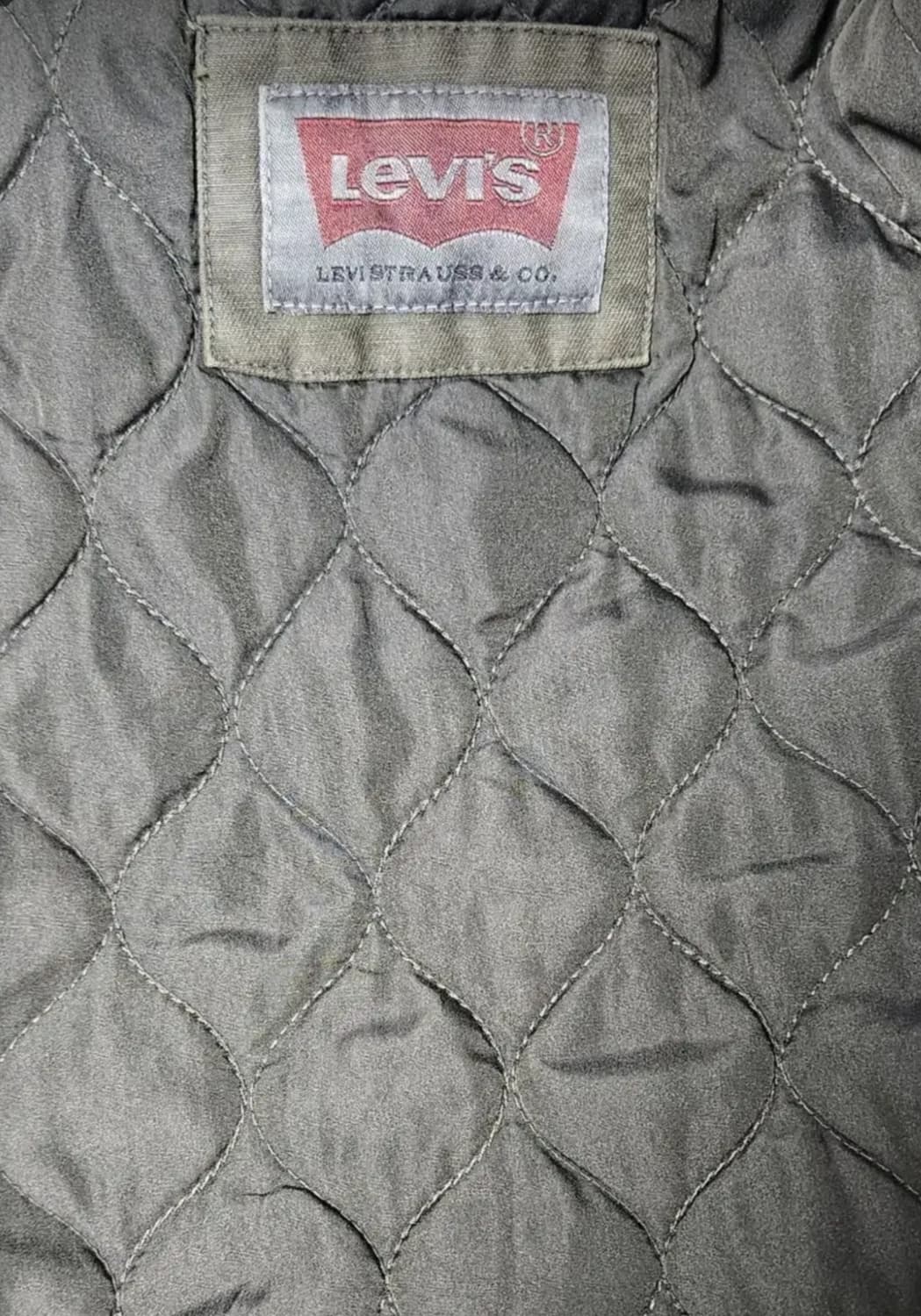 리바이스 카키색 남성 자켓 L 상품이미지3