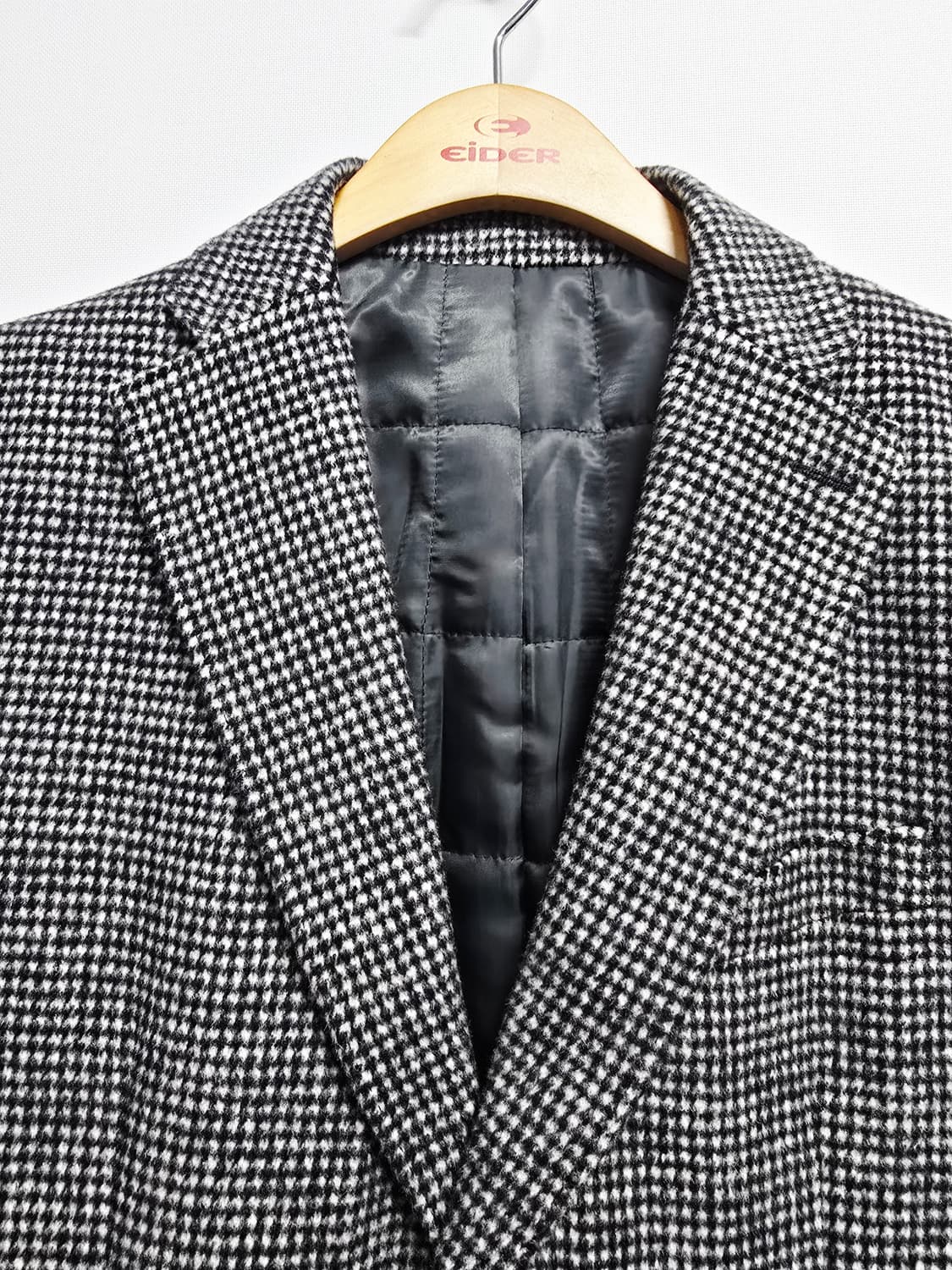 워모 하운드투스 체크 모캐시미어 혼방자켓100 상품이미지2