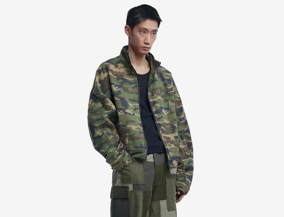 노매뉴얼 카모 자켓 밀리터리 상품이미지3