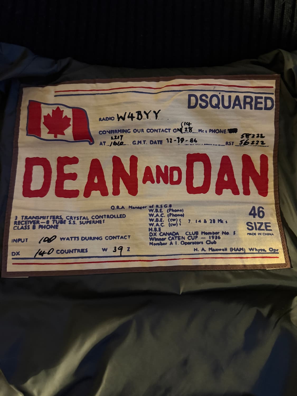 Dsquares2 Raccoon Fur Pocker Jacket 상품이미지4